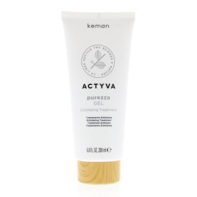 Kemon Actyva Purezza Gel Exfoliating Treatment Shampoo 200ml