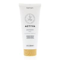 Kemon Actyva Purezza Gel Exfoliating Treatment Shampoo 200ml - thumbnail