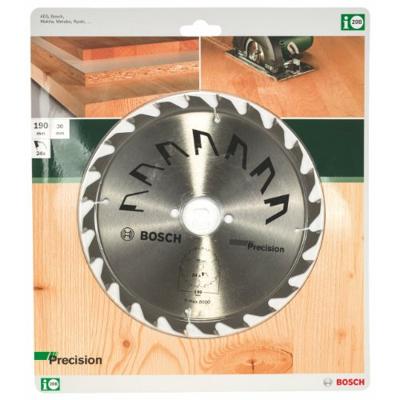 Bosch Accessories Precision 2609256869 Hardmetaal-cirkelzaagblad 190 x 30 mm Aantal tanden: 24 1 stuk(s)