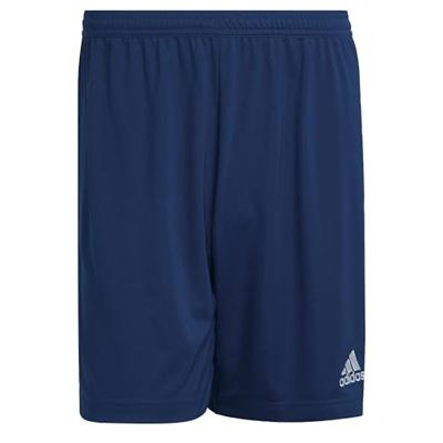 adidas Entrada 22 Voetbalbroekje Donkerblauw Wit adidas Entrada 22 Voetbalbroekje Donkerblauw Wit