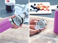 Leifheit 3274 Flip Isoleerbeker 600 ml Paars - thumbnail