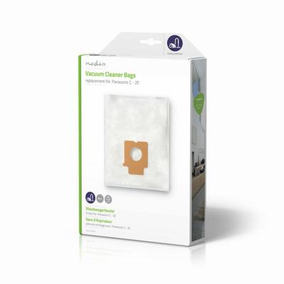Nedis Stofzuigerzak | 4 Stuks | Synthetisch | voor Panasonic C | 1 stuks - DUBG220PAN4 DUBG220PAN4