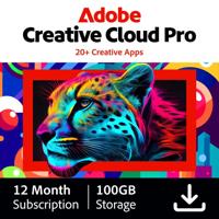 Adobe Creative Cloud Pro - 100GB - 12 month / 1 device - PC/MAC *DOWNLOAD* - thumbnail