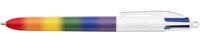 BIC Colours Rainbow Punch 4-kleurenbalpen, medium - thumbnail