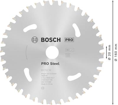 Bosch Accessories Bosch Power Tools 2608837749 Cirkelzaagblad 160 x 20 mm Aantal tanden: 36 1 stuk(s) Bosch Accessories Bosch Power Tools 2608837749 Cirkelzaagblad 160 x 20 mm Aantal tanden: 36 1 stuk(s)