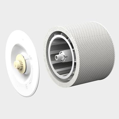 Boneco W300 luchtbevochtiger Waaier 12 l Zwart, Wit Boneco W300 luchtbevochtiger Waaier 12 l Zwart, Wit