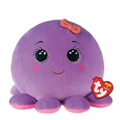 Ty Beanie Ty squish a boo octavia purple octopus, 20cm Ty Beanie Ty squish a boo octavia purple octopus, 20cm