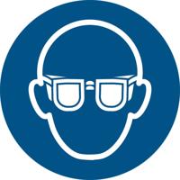 Pictogram djois oogbescherming verplicht bl - thumbnail