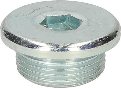KS Tools 430.0023 Olieaftapschroef, binnenzeskant 10 mm, M24x1,5 x 9 mm, verpakking van 1 stuks
