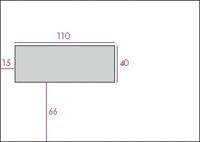 Gallery enveloppen ft 156 x 220 mm, venster links, stripsluiting, binnenzijde grijs, 500 stuks - thumbnail