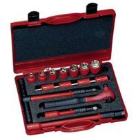 Intercable 1598001 102159 Gereedschapsset Electricien In opbergdoos - thumbnail