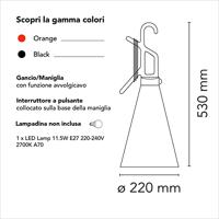 Flos May Day Tafellamp - Oranje - thumbnail