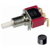 C & K Switches 8161SH9ABE2 Push button 8060 Series Drukschakelaar 20 V/DC 1x aan/aan 1 stuk(s) Bulk - thumbnail