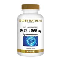 Golden Naturals Gaba 1000mg 60 Tabletten - thumbnail
