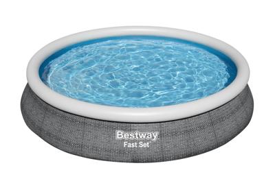 Bestway FastSet zwembad 457x84cm + pomp