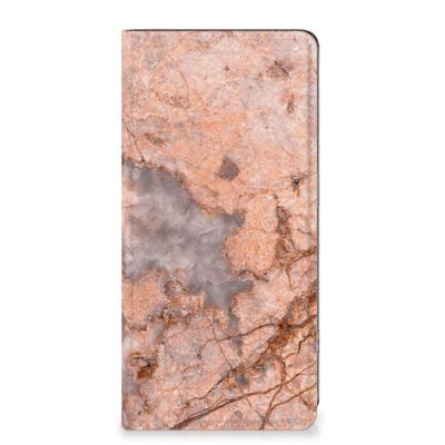 OPPO Reno8 T 4G | Standcase | Marmer Oranje