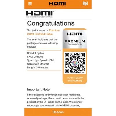 LogiLink CHB005 HDMI-kabel HDMI Aansluitkabel HDMI-A-stekker, HDMI-A-stekker 3.00 m Zwart 4K UHD