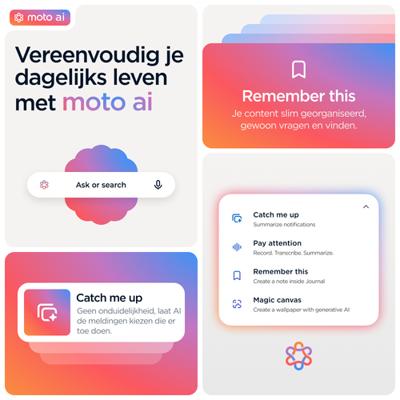 Smartphone Motorola PB7Y0053ES 8 GB RAM 6,72" 512 GB Zwart