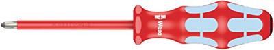 Wera 3165 i PZ VDE geïsoleerde Pozidriv Schroevendraaier, RVS, PZ 1 x 80 mm - 1 stuk(s) - 05022740001 - thumbnail