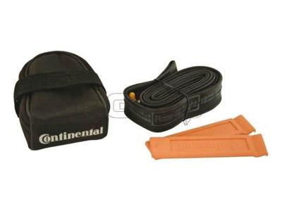 Continental Binnenband fv/sv 28" race in tasje + 2 bandafnemers