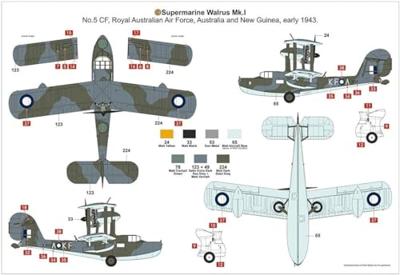 Airfix A09183 Supermarine Walrus Mk.I Bouwpakket Schaal 1:48