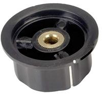 SCI RN-99A(6.4mm) RN-99A(6.4mm) Draaiknop Zwart, Wit (Ø x h) 45 mm x 20.3 mm 1 stuk(s) - thumbnail