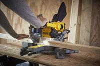 Stanley fatmax v20 18v 4.0ah 190 mm afkort- en verstekzaag (geel/zwart, accu (18v, 4.0ah) en oplader (2a) inbegrepen) - thumbnail