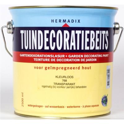 Tuindecoratiebeits 768 kleurloos 2500 ml Hermadix - Hermadix