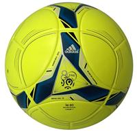 Adidas Voetbal Pro Ligue 1 Wedstrijdbal Geel/Blauw - thumbnail