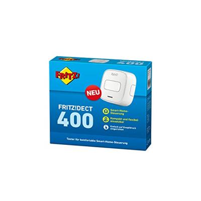 AVM FRITZ! DECT 400 (draagbare knop voor smart home-bediening, bediening van slimme FRITZ-stopcontacten FRITZ! DECT 200 en FRITZ! DECT 210, voor FRITZ! doos kan worden gebruikt met DECT-basis)