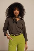 Studio Anneloes Fiore Ls T-shirt 13518 T-shirt Lange Mouw 7400 New Army - thumbnail