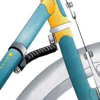 Stuurstabilisator ø28.6 t/m 31.8-190 mm - thumbnail