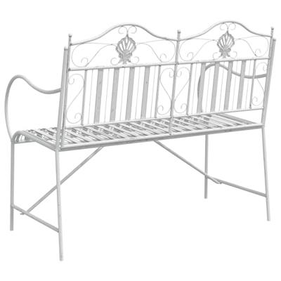 Tuinbank Wit 104 x 54 x 93cm Staal