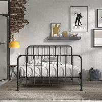 Vipack bed Bronxx - zwart - 140x200 cm - thumbnail