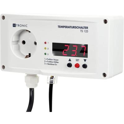 H-Tronic TS 125 Temperatuurschakelaar -55 - +125 °C 3000 W H-Tronic TS 125 Temperatuurschakelaar -55 - +125 °C 3000 W