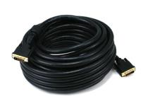 Monoprice CL2 Dual Link DVI-D-kabel 50' Goud - thumbnail