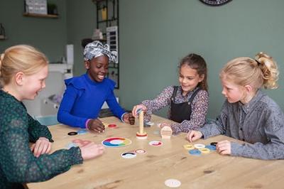 BS Toys kleurcombinatie race spel