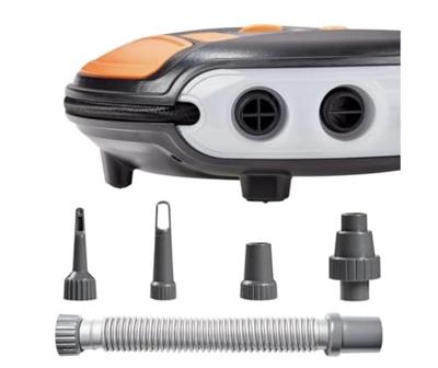 Osram Automotive TYREinflate 6000 Compressor 5.5 bar Automatische afschakeling, Digitaal display, Met werklamp, Met Powerbank-functie, 12- en 230V-laadbaar,