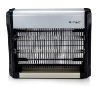 V-TAC VT-3216 11179 Insectenvernietiger UV-lamp 16 W (Ø x h) 354 mm x 93.5 mm Aluminium, Zwart 1 stuk(s) - thumbnail