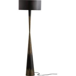 WOOOD Vloerlamp 'Blackout Too' kleur Zwart