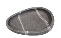 Zeephouder Sapho Little Rock Vrijstaand 12.5x9x3.5 cm Polyresin Grijs - thumbnail