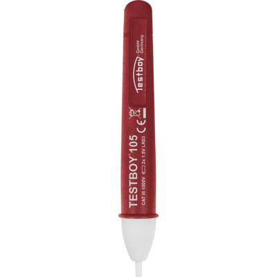 Testboy 105 Contactloze spanningstester CAT III 1000 V LED, Akoestisch, Vibratie