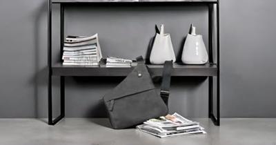 Pride and Soul JU-47264 Schoudertas . CROSS Grijs Leer