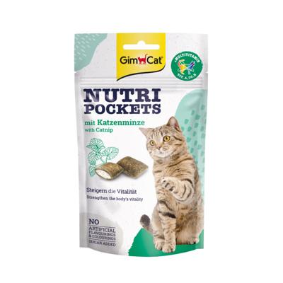 Gimcat Nutri Pockets met kattenkruid 60g