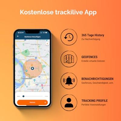 Trackilive EverFind GPS-tracker Voertuigtracker, Multifunctionele tracker Zwart 1 stuk(s)