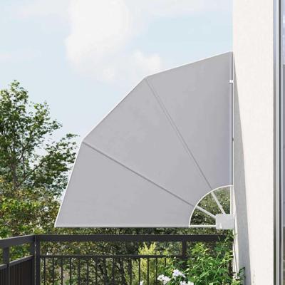 Balkon Privacy Scherm Grijs 115 x 115 cm Stof Balkon Privacy Scherm Grijs 115 x 115 cm Stof