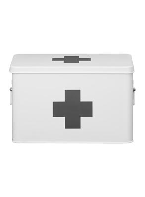 HEMA Medicijnbox 32x20x19.5 wit (White)