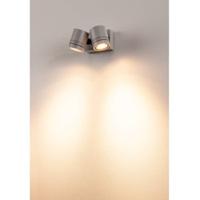 SLV MYRA 233094 LED-buitenlamp (wand) GU10 50 W Grijs - thumbnail