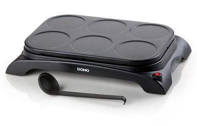 DOMO DO8709P Crêpe maker 6 pannen