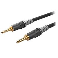 Sommer Cable HBA-3S-0060 Jackplug Audio Aansluitkabel [1x Jackplug male 3,5 mm - 1x Jackplug male 3,5 mm] 0.60 m Zwart - thumbnail
